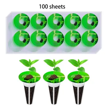 100x Hidroponikus Növény Címkék Könnyű Tészta Magot, Füvet Címkéket Matrica Mark