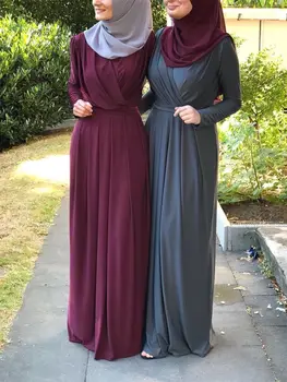 Ramadán Eid Mubarak Kaftán Ima Ruhát A Nők Abaya Dubai Arab Törökország Iszlám Muszlim Ruha, Köntös Longue Femme Musulmane