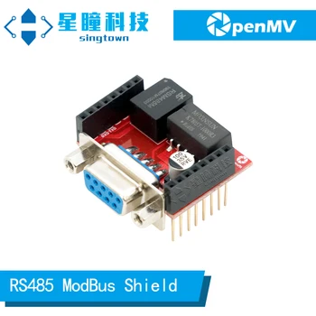 SingTown OpenMV RS485 ModBus Pajzs Valódi NYRT ModBus Kommunikáció Soros Uart Port Alkalmazni OpenMV4 Cam H7 /OpenMV3 4 M7 H7