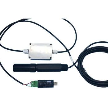 Intelligens Ammónia-Ion Érzékelő és Adó elektródák monitor teszter RS485/USB kimenet, ModBus RTU Adatátviteli sebesség beállítása
