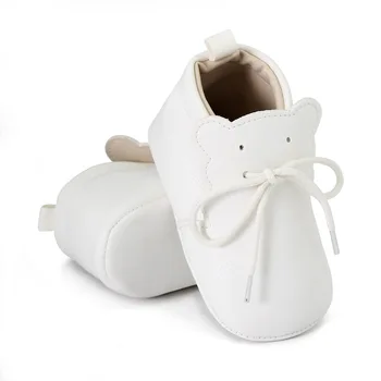 Tavaszi csajos cipő 0-18 m újszülött női cipő divat alkalmi pu pamut, puha talpú bébi cipő