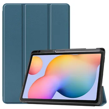 Samsung Galaxy Tab S6 Lite 10.4 hüvelyk P610 P615 Esetben tolltartó Tri-Fold Állni az Esetben Tablet Shell Lap S6 Lite 2022