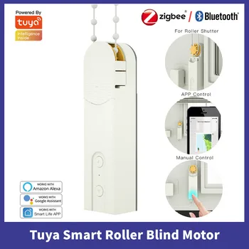 Tuya ZigBee3.0 DIY Lánc Motoros Bluetooth redőnyökről Vakok Árnyalatok Meghajtó Motor Smart APP Alexa, a Google Voice Control