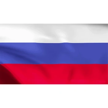 90x150cm Szép Poliészter orosz Elnök Zászló