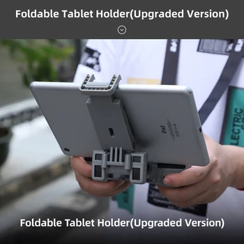 Tablet Jogosultja Összecsukható Tabletta Kiterjesztett Konzol Jogosultja Hordozható Tabletta Klip Állni, kötéllel a Mini3 Pro RC-N1