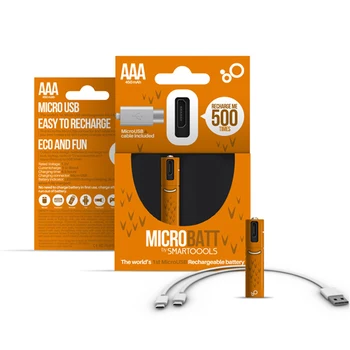 450 Ma Usb Újratölthető Akkumulátor 7. AAA1.2v Ni-Mh Akkumulátor Alkalmas Távirányító Játékok