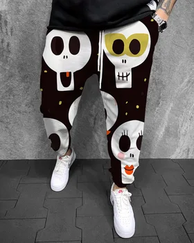 Halloween 3D Nyomtatott Alkalmi Nadrág a Férfiak Sportwear Kocogók Hosszú Nadrág Férfi Szabadtéri Melegítő Férfi Hip-Hop 2022 Új Nadrág
