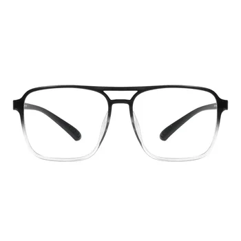 A pilóta TR teljes felni szemüveg keretek Leoptique TR1035 Fokozatos Fekete