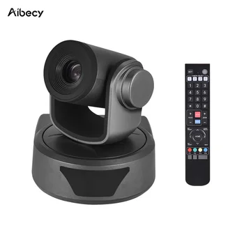 Aibecy Videó Konferencia Kamera, Webkamera, 10X Opcionális Zoom, Full HD 1080P 52 Fokos Betekintési Auto Fókusz USB2.0 Cam Találkozók