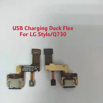10 DB/Sok Eredeti Minőségi Flex De Carga LG Stylo 6 Q730 USB Töltő Dokkoló Flex Csatlakozó Alkatrészek