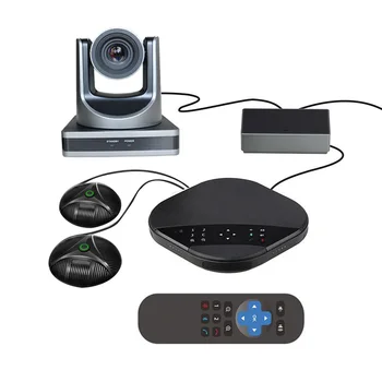 USB Skype Internetes Video Audio Konferencia Megoldás, 12X Zoom, USB 3.0 Hálózati PTZ Kamera Terjeszkedés Mikrofon Hangszóró Rendszer