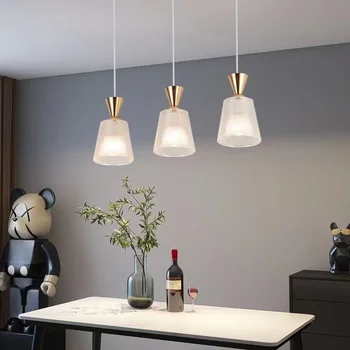 Modern, Egyszerű, Luxus Étterem Medál Lámpa Akril Lámpa Hálószoba Medál Lámpa lakberendezési Lámpa