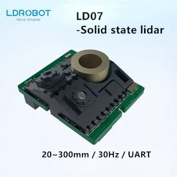LDROBOT LD07 Szilárdtest-line lidar érzékelő 20~300 mm-ig terjedő akadály elkerülése navigációs érzékelő modul