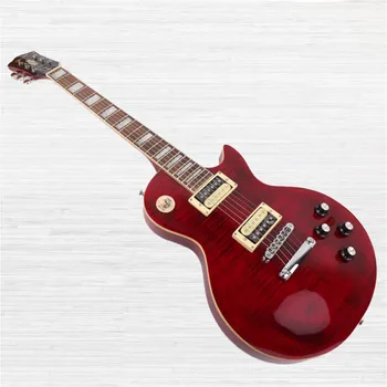 jó minőségű elektromos gitár, vörös juhar electricas elektro electrique guitare guiter guitarra gitár gitár