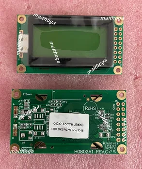 16PIN Sárga Zöld Karakter 0802 LCD Kijelző Modul