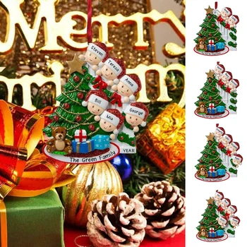 Karácsonyi Dísztárgyak, KARÁCSONYI Fa Medál Csecsebecse 2021 Családi Karácsonyi Haza Díszítő Készlet Kreatív Ajándék Adornos De Navidad
