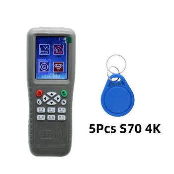 Angol Verzió Legújabb iCopy X5 Teljes Dekódolni Funkció Intelligens Kártya Gép RFID-NFC Fénymásoló IC ID Olvasó Író Sokszorosító