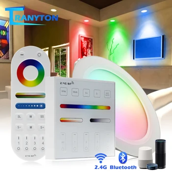Smart LED Mennyezeti Mélysugárzó AC100-240V RGB+CCT APP/Távirányító Lámpa 6W/9W/12W Időzítés Szabályozható Hang Ellenőrzési Csoport