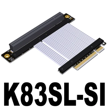 PCI-E 4.0 X8, hogy X16 Kelő Kábel Kártya PCI Express Gen4 8x 16x Slot GPU Extender for Gaming Grafikus Videó K83SF-SI