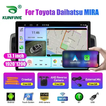 13.1 hüvelyk autórádió Toyota Daihatsu MIRA Autós DVD-GPS-Navigációs Sztereó Carplay 2 Din Központi Multimédia Android Auto