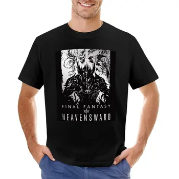 Final Fantasy 14 Heavensward T-Shirt-T-shirt egy fiú sportrajongó pólók Rövid póló aranyos ruhát Férfi póló