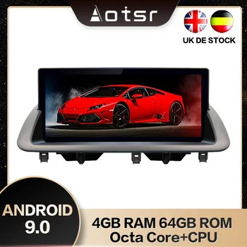 AOTSR 10.25 hüvelyk Octa-Core PX5 Android 9.0 4+64 gb-os Autós GPS Navigáció Rádió LEXUS CT200 2011+ Multimédia Fast boot HD Képernyő
