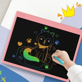 LCD Írás Tabletta Törölhető Elektronikus Doodle Testület Színes Rajz, Tablet Oktatási Játékok, Ajándékok Gyerekeknek