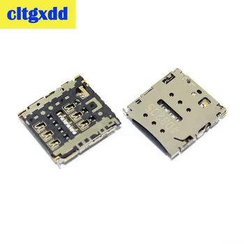 cltgxdd 2db Sim-kártya foglalat HUAWEI P6 P6-C00 P6-U00 P6-T00 MediaPad X1 7D-501u memória kártya tálca slot olvasó modul