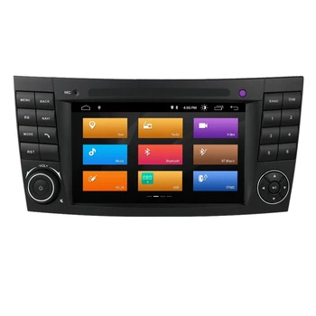 A Mercedes W211 2002-2009 Android 10 négymagos Autó Media Player Rádió, GPS, WIFI, Bluetooth Kormánykerék Vezérlő