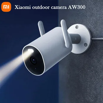 Xiaomi Mijia Okos Kültéri Kamera AW300 WiFi Videó Megfigyelő Webkamera Emberi Érzékeli, IP66 2K Színes éjjellátó Mi Otthon APP