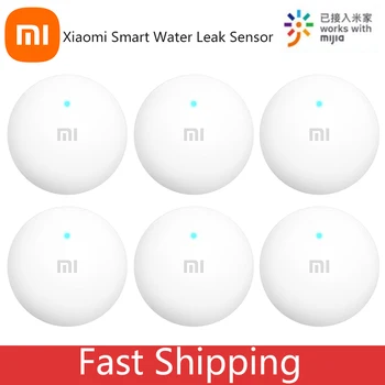 Xiaomi Vízbe Merítik Érzékelő IP67 Bluetooth 5.0 Vezeték nélküli Árvíz Víz Szivárgás Érzékelő Vízálló Alkalmazás Távoli Munka Mijia App