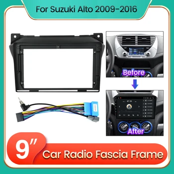 TomoStrong A Suzuki Alto 2009 - 2016 autórádió Műszerfal Panel Keret Tápkábel CANBUS Videó Kábel