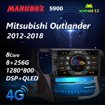 MARUBOX Autó Multimédia Lejátszó Mitsubishi Outlander 2012-2018 Android 12 GPS Sztereó 9