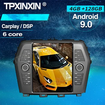 Carplay Android 9.0 4+128G Függőleges Tesla Stílus Képernyő Nissan Maxima 2016+ Autós GPS Navigáció Audio Rádió Multimédia Lejátszó