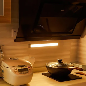 szekrény világítás mozgásérzékelő fali lámpa konyhai kiegészítők hálószoba beltéri világítás újratölthető szekrény szekrény, fali lámpák