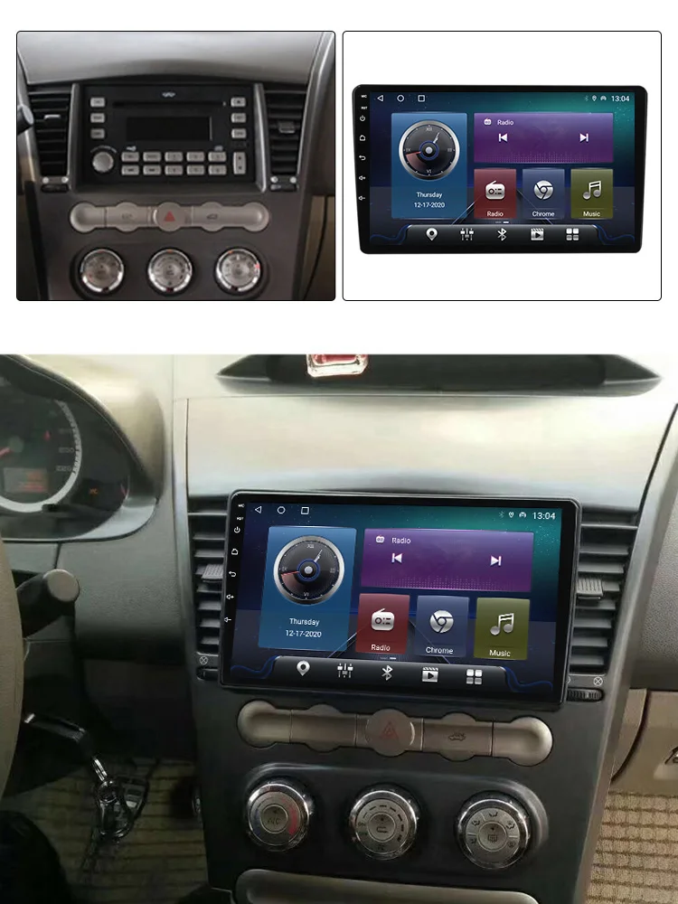 4G LTE Android 11 AI Hang autórádió Multimédia Lejátszó Chery A3 2008 2009 2010 WIFI Carplay DSP processzor a GPS Automatikus Sztereó Bluetooth FM