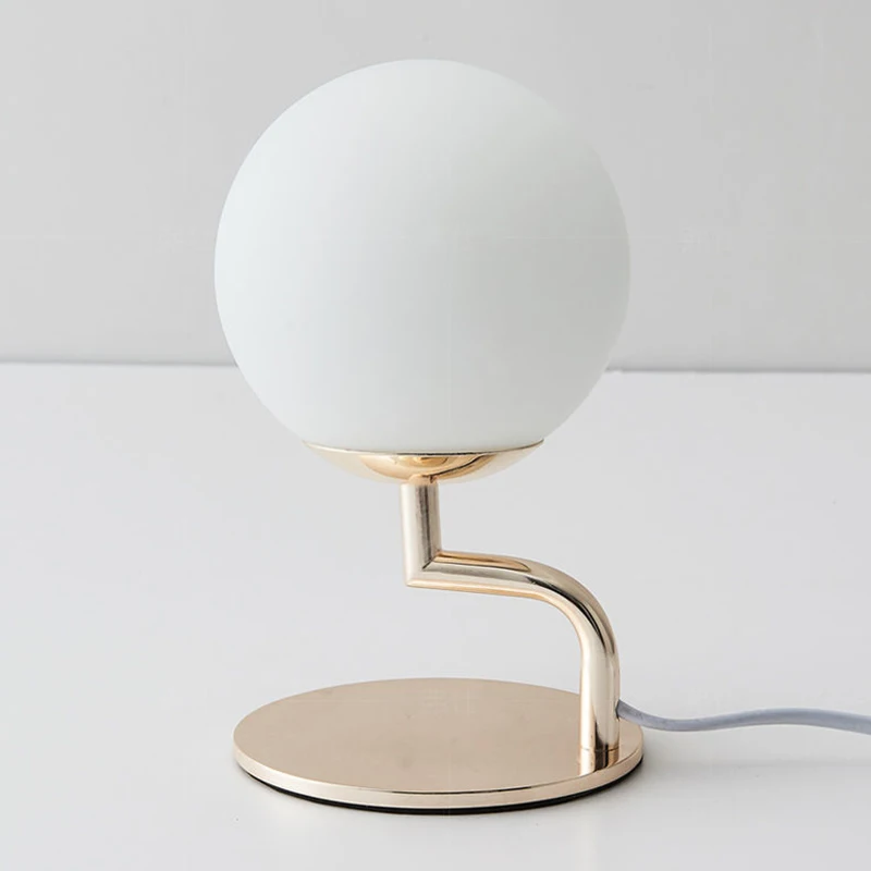 NYUSZI, Modern asztali Lámpa, Egyszerű Design LED Üveg asztali Lámpa Divat Dekoratív Otthon Nappali, Hálószoba Éjjeli