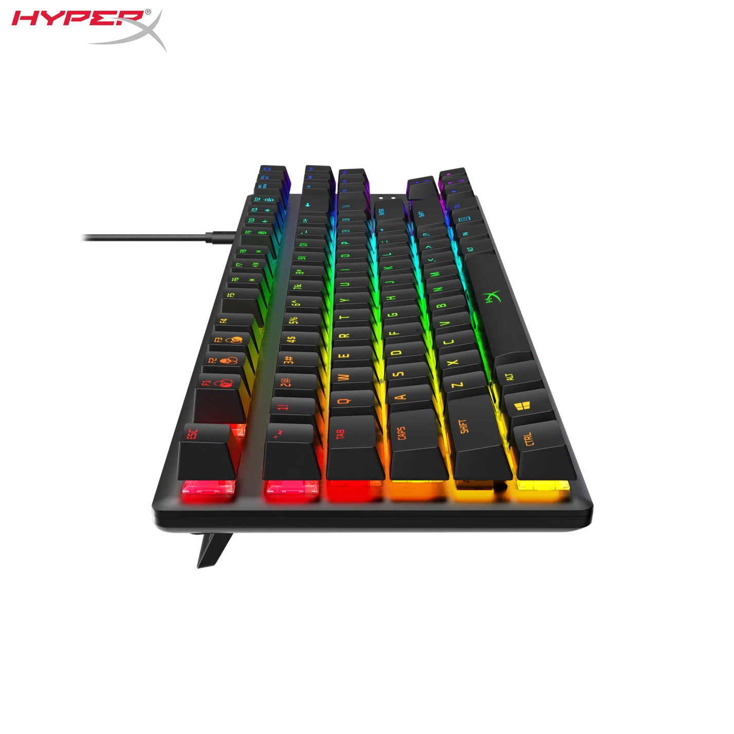 HyperX Alufelni Eredete Core 87 kulcsok RGB Mechanikus Gaming-Billentyűzet