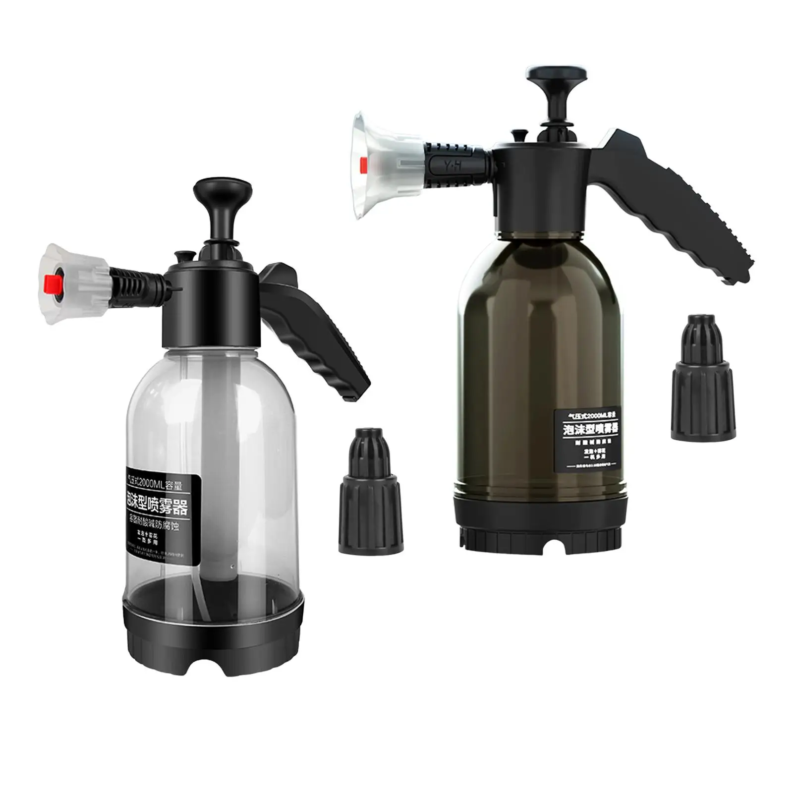 autómosó Permetező Szivattyú 2L Víz Spray Palackot Többcélú Automatikus Tisztító Berendezés Otthon Beltéri Takarítás Kert Udvar