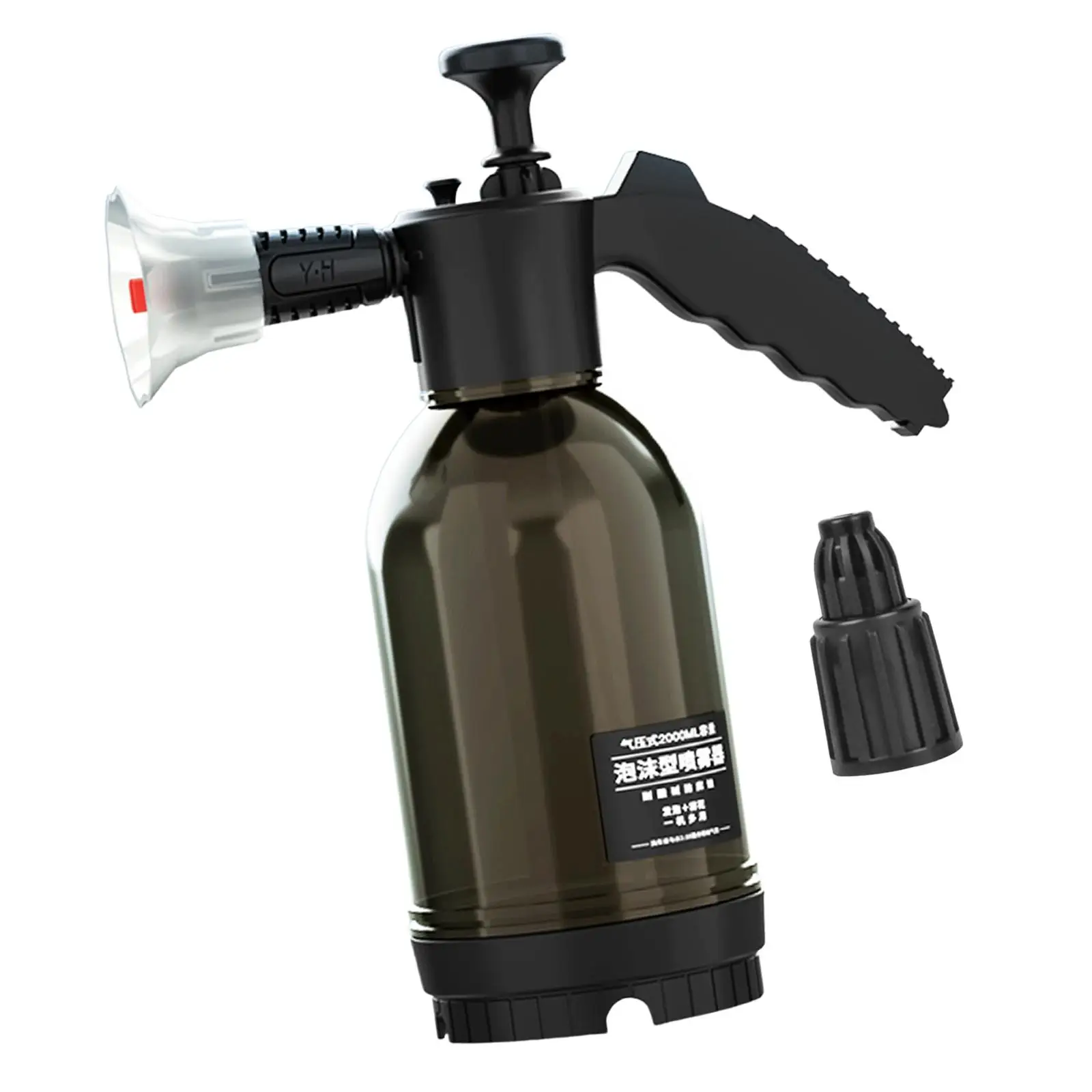 autómosó Permetező Szivattyú 2L Víz Spray Palackot Többcélú Automatikus Tisztító Berendezés Otthon Beltéri Takarítás Kert Udvar